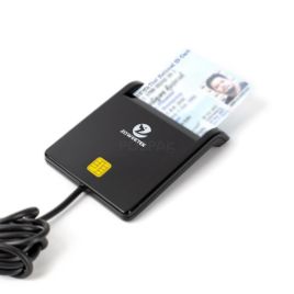 รูปภาพของ ZOWEETEK ZW-12026-1 Smart Card Reader เครื่องอ่านบัตรบัตรประชาชน / เครื่องอ่านบัตรสมาร์ทการ์ด