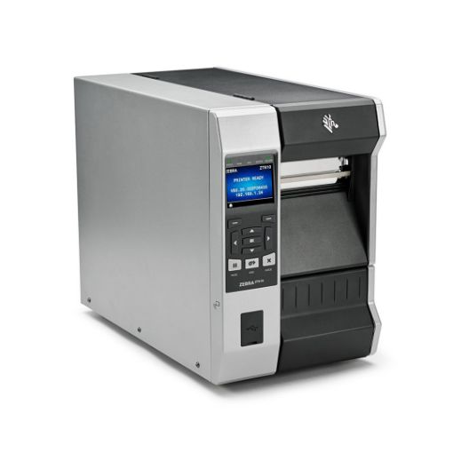 Picture of ZEBRA ZT610 203DPI (USB + Serial + Lan + Bluetooth) Industrial Barcode Printer (PN:ZT61042-T0P0100Z)