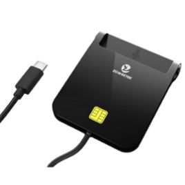 รูปภาพของ ZOWEETEK ZW-12026-8C USB-C Smart Card Reader เครื่องอ่านบัตรบัตรประชาชน / เครื่องอ่านบัตรสมาร์ทการ์ด